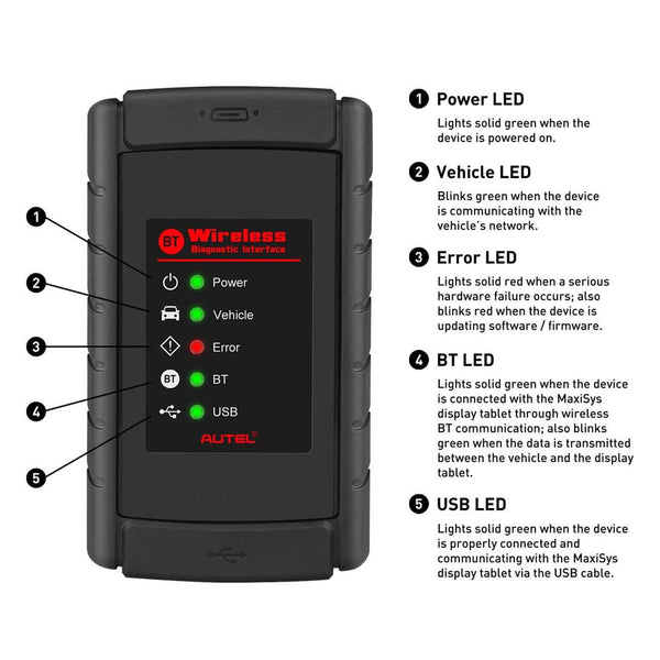 autel ms908 bluetooth vci box