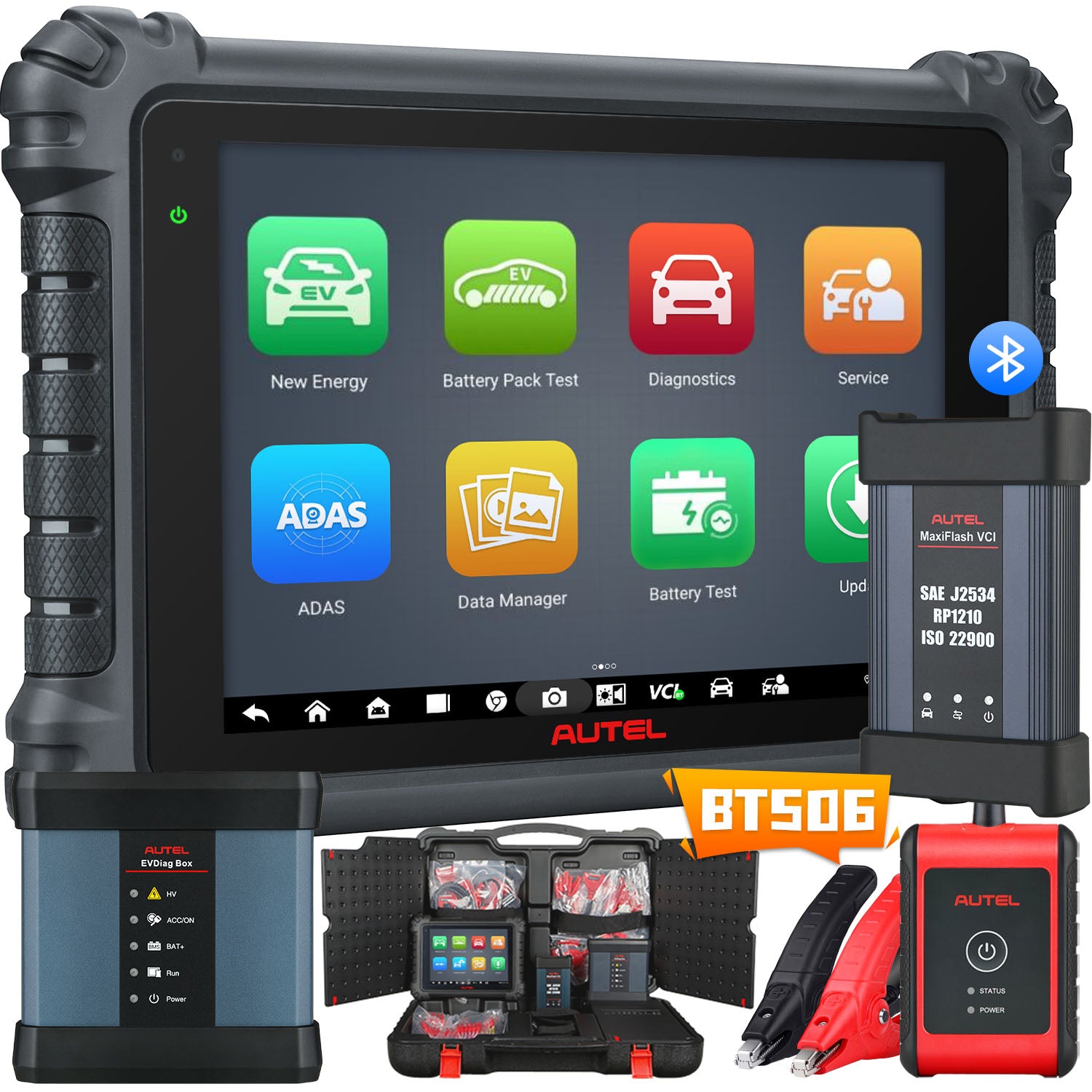 Autel Maxisys MS909EV | Intelligent EV Diagnostics Scanner with