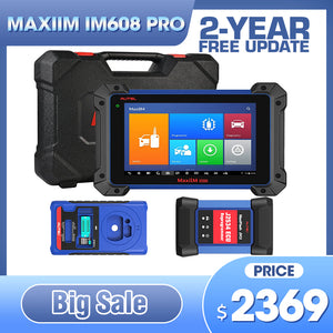【2-Year Free Update】Autel MaxiIM IM608 PRO Key Programming Tool Key Programmer Bundle with XP400 Pro, J2534 + APB112 & GBOX2