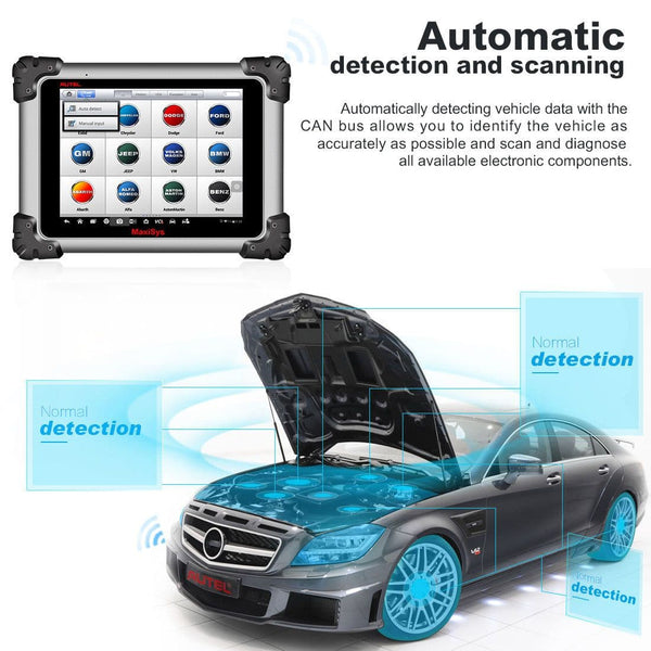 autel ms908 auto scan function