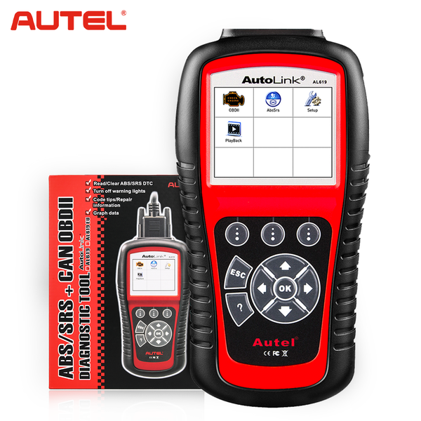 obdprice.com - $79 AUTEL AutoLink AL619 Code Reader Tool Free Delivery