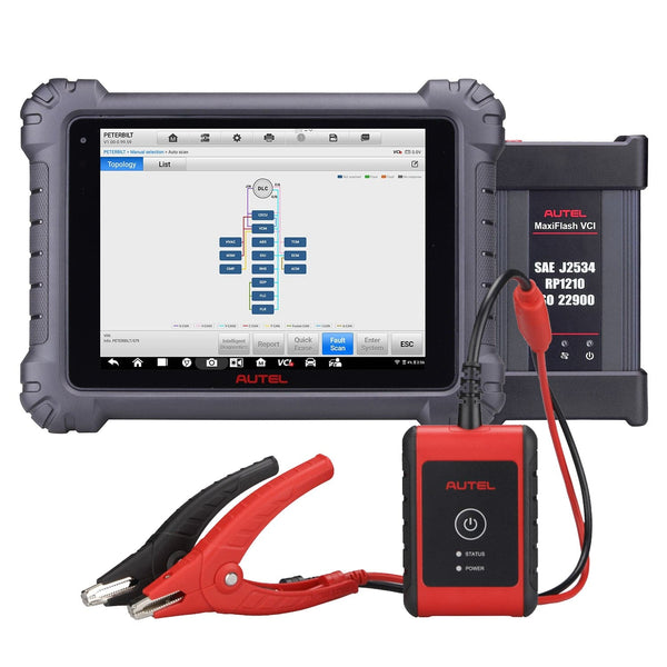 Autel Maxisys MS909CV Heavy Duty Bi-Directional Diagnostic Scanner With Battery Tester