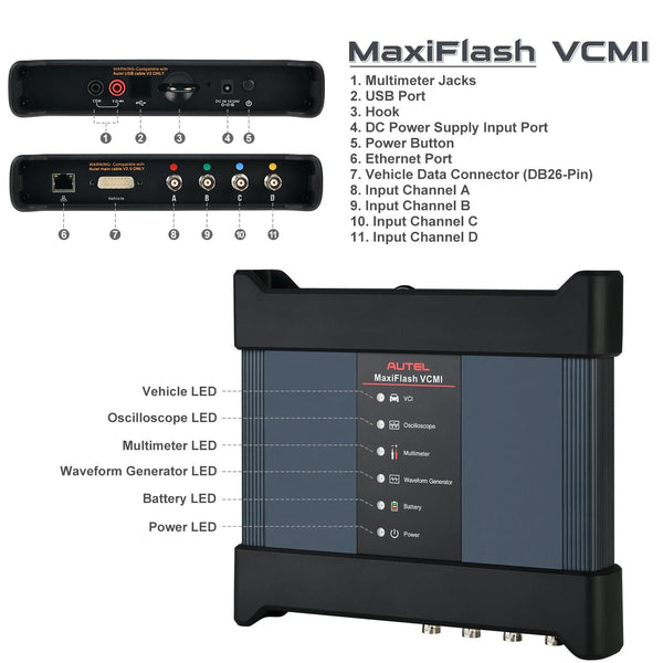 autel ms919 vcmi display