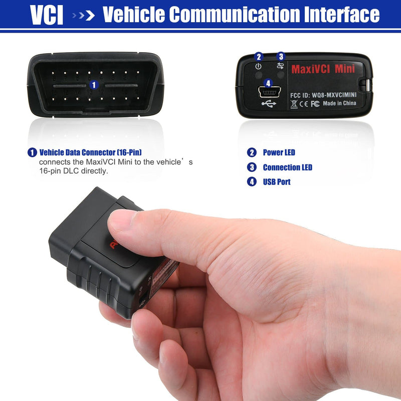 autel vci mini details display