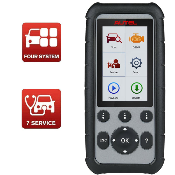 Autel MaxiDiag MD806 OBD2 Scanner ABS, SRS, Transmission, and Engine 4 System Diagnostic Scan Tool