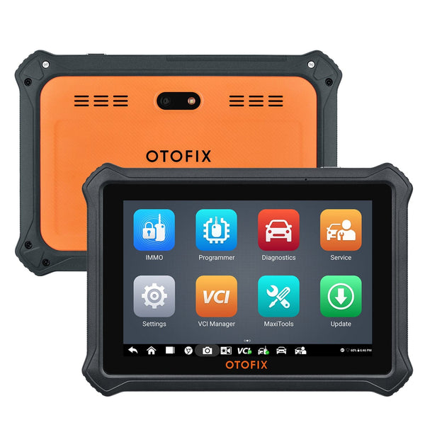 Autel OTOFIX IM1 Automotive Key Programming & Diagnostic Scan Tool Back and Front