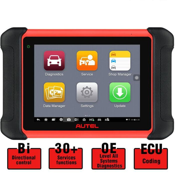 Autel MaxiCOM MK906BT Diagnostic Scan Tool with ECU Coding, Bi-Directional Control, All System Diagnostics, 31+ Services (Same function as MS906BT/MS908/MK908)