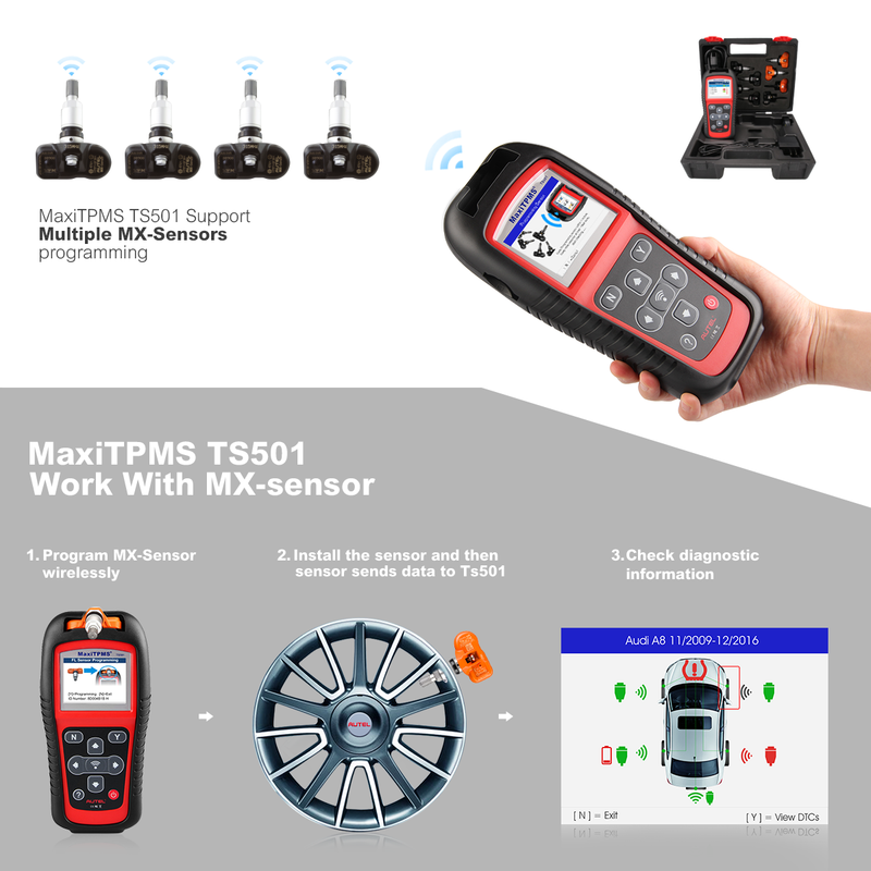 autel ts501k copy and active tire sensor